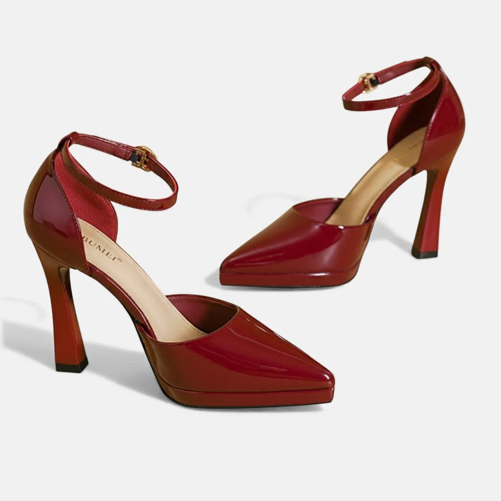 Lunéa |  Zapatos de tacón de piel