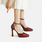 Lunéa |  Zapatos de tacón de piel