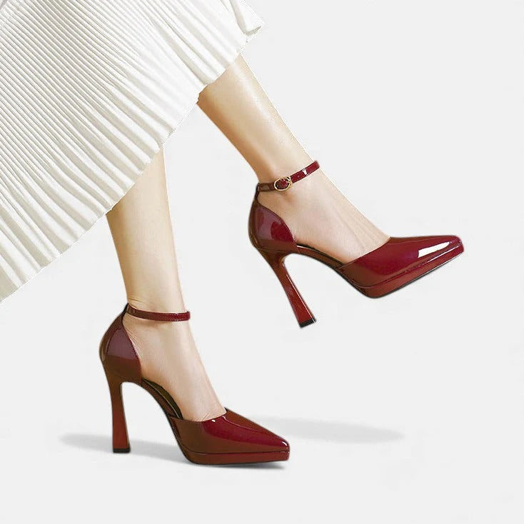 Lunéa |  Zapatos de tacón de piel