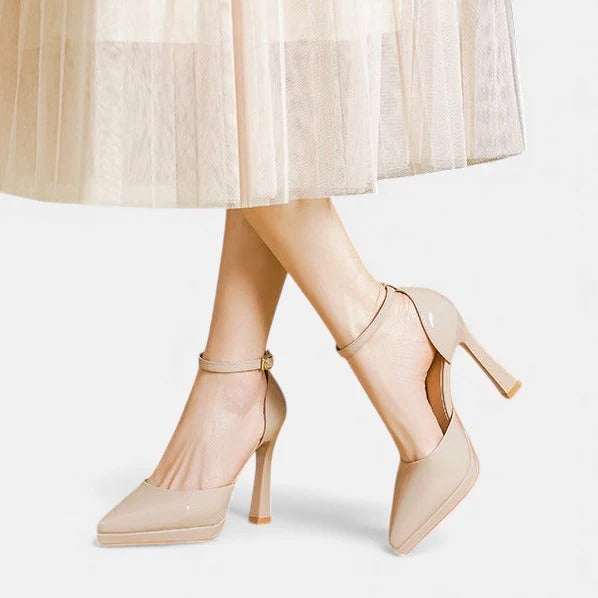 Lunéa |  Zapatos de tacón de piel
