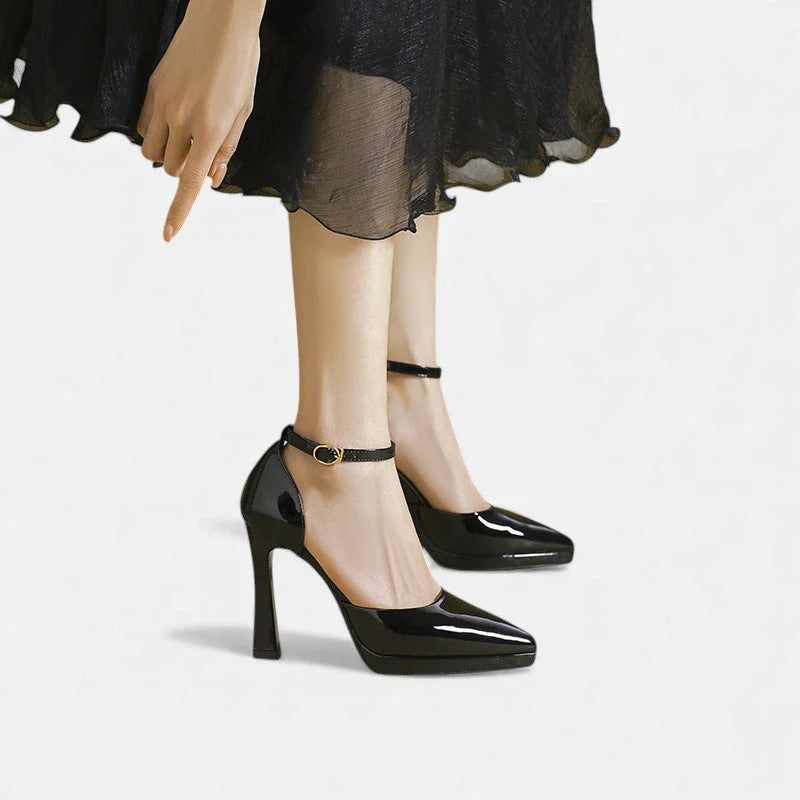 Lunéa |  Zapatos de tacón de piel