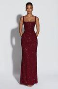 Noirel | Vestido largo con escote cuadrado