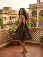 Noirel | Vestido ajustable con espalda descubierta