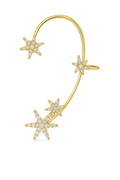 Eterna | Pendientes Ear Cuff Florales