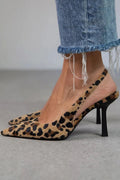 Lunéa | Zapatos de tacón con estampado de leopardo