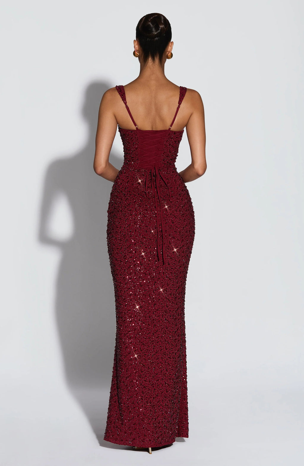 Noirel | Vestido largo con escote cuadrado