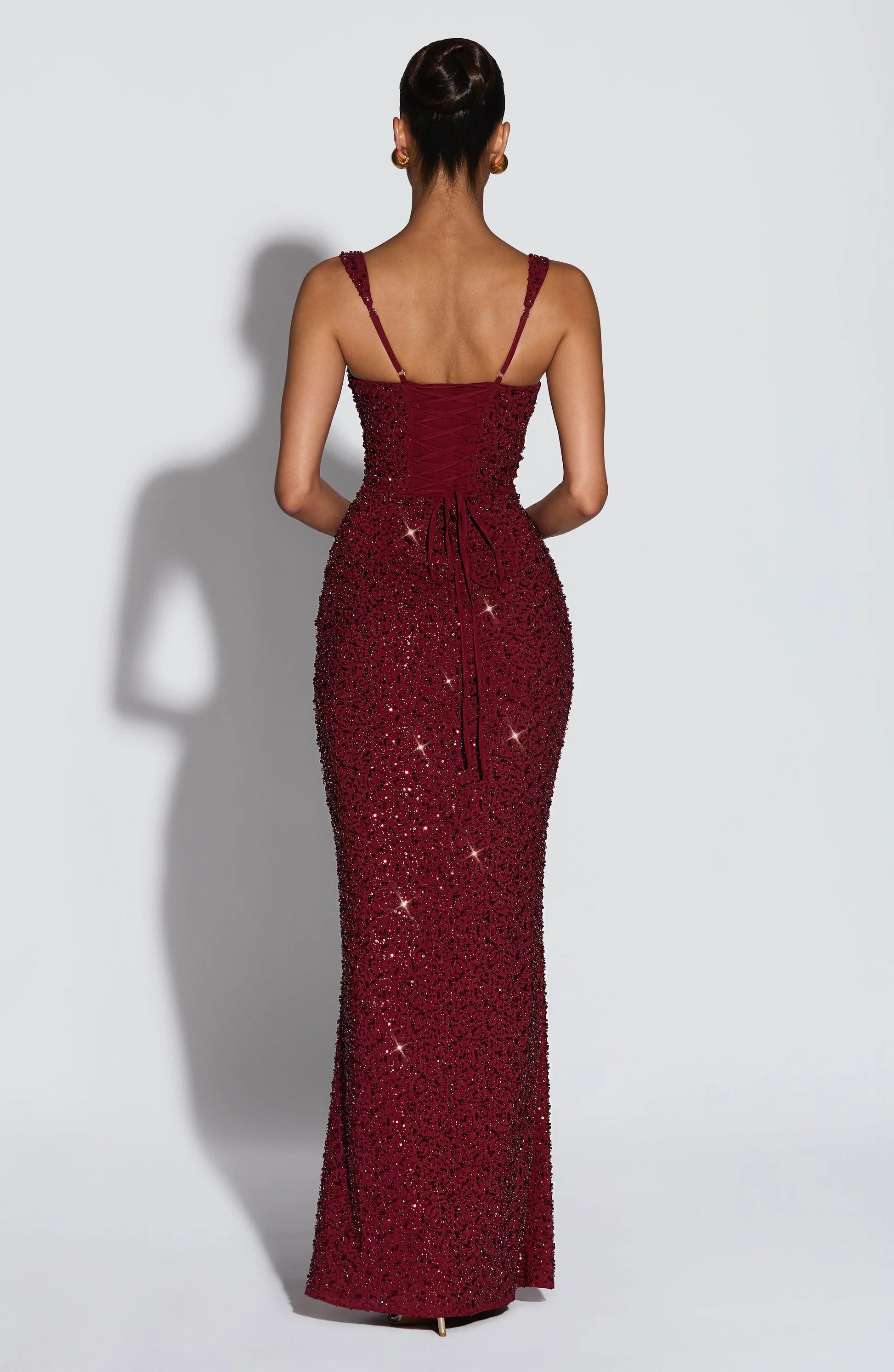 Noirel | Vestido largo con escote cuadrado