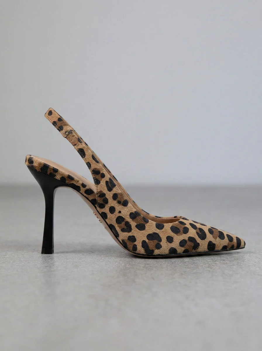 Lunéa | Zapatos de tacón con estampado de leopardo