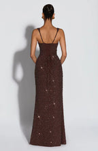 Noirel | Vestido largo con escote cuadrado
