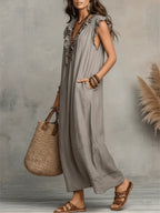 Camelia | Vestido largo de estilo bohemio