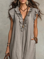 Camelia | Vestido largo de estilo bohemio