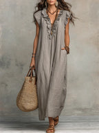 Camelia | Vestido largo de estilo bohemio